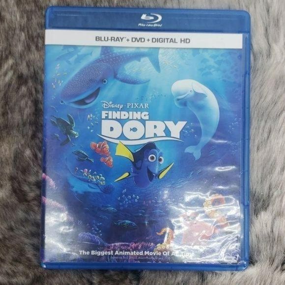 Disney Pixar Finding Dory Blue Ray and DVD - Picture 1 of 5